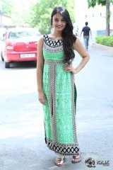 Nikitha Narayan at Mellaga Tattindi Manasu Talupu Movie Press Meet